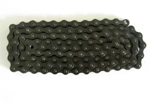 Black Bicycle Chain 1/2" x 1/8" x 112 Links Single Speed Bikes - Picture 1 of 1