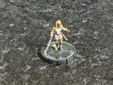 Mage Knight Omens #058 Amazon Warrior RPG Pathfinder D&D Dungeon Crawler Fig