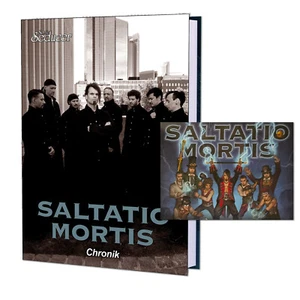 Saltatio Mortis Chronik / Buch im Hardcover limitiert + Sticker - Bild 1 von 1