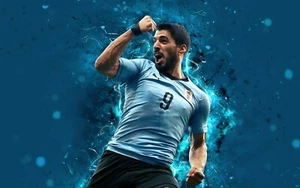 Large A3 Luis Suarez Poster (Brand New) - Picture 1 of 2