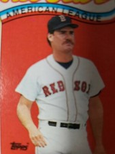 1989 Topps Wade Boggs ALL STAR card #399