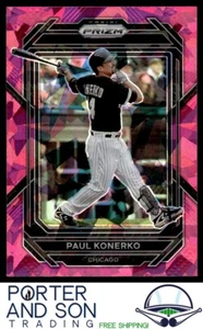 Paul Konerko 2023 Panini Prizm Pink Ice Prizm #243 Chicago White Sox - Picture 1 of 2