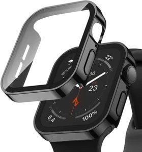 Case Fr Apple Watch Series10 9 8 7 6 5 4 SE Screen Protector 40/42/44/45/46/49mm - Picture 1 of 17