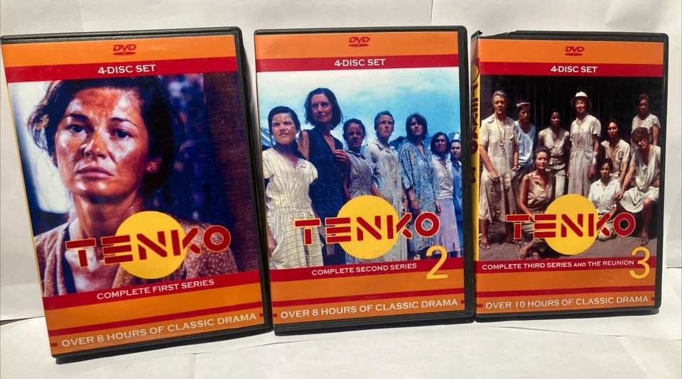 Tenko Complete First, Second, & Third Series 12 DVD Set Over 26 Hours - Image 1 of 1