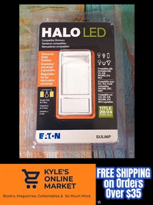Eaton - HALO LED - Universal Slide Dimmer - SUL06P - NEW - Picture 1 of 7