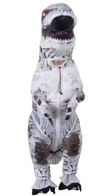 Disfraz Inflable T-Rex Dinosaurio Conjunto Niños Talla Divertido Juegos con disfraces Fiesta Vestir Foto 1 de 4