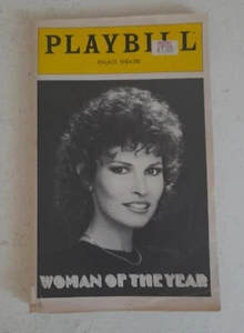 Raquel Welch Playbill Woman Of The Year Palace Theatre Programme December 1981 - Picture 1 of 12