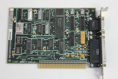 IBM 6448800 PARALLEL/SERIAL 8 BIT ISA ADAPTER BOARD 6135932 WITH WARRANTY - Image 1 of 4
