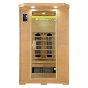 Infrarotkabine Wärmekabine Infrarotsauna LED Oslo Keramikstrahler Artsauna® - Bild 1 von 12