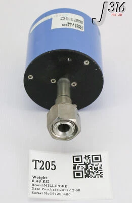 T205 MILLIPORE BARATRON CAPACITANCE GAUGE, 0-10TORR, CMLB1106 CMLB-11S06 - Image 1 of 4