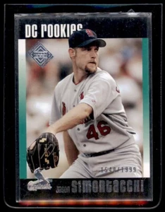 2002 Upper Deck Diamond Connection #615 Jason Simontacchi DC Rookie /1999 - Picture 1 of 2