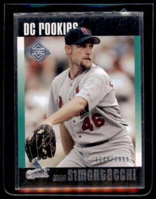 2002 Upper Deck Diamond Connection #615 Jason Simontacchi DC Rookie /1999 - Image 1 of 2