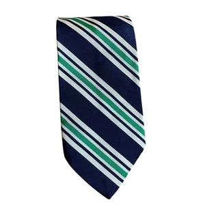 Polo Ralph Lauren Men’s Silk Blend NeckTie Multicolor Striped Hand Made In Italy - Picture 1 of 7