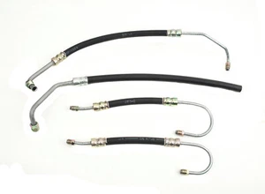 1963-1979 Corvette Power Steering pump Valve Cylinder Hose Kit C2 C3 NEW - Picture 1 of 1