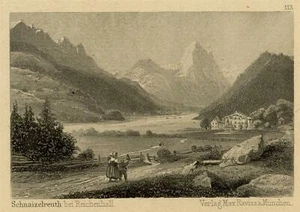 desconocido - Schnaizelreuth cerca de Reichenhall - o.J. - Puntado de acero - Imagen 1 de 2