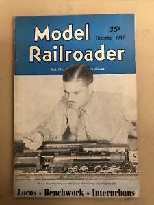Modelleisenbahn Zeitschrift Dezember 1947 guter Zustand - Bild 1 von 4