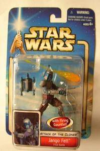 Star Wars SAGA AOTC JANGO FETT final battle action figure E II MOC 924 - Picture 1 of 3