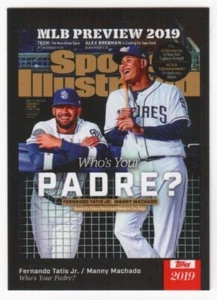 Tarjeta Topps X Sports Illustrated 2021 Fernando Tatis Jr& Machado #21 (PR: 2.076) - Imagen 1 de 2