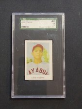 1950-51 Toleteros Luis Colon Puerto Rican Negro League SGC 3 Rare!