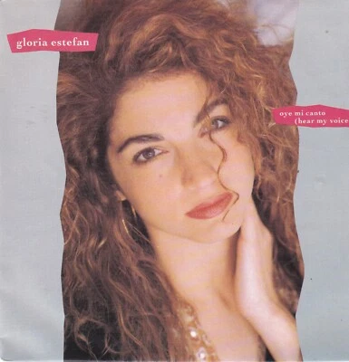 Gloria Estefan - Oye mi canto (Hear My Voice) - 7"-Vinyl-Single -587- vg++ - Bild 1 von 2