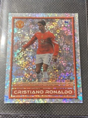 CRISTIANO RONALDO - MANCHESTER UNITED - FAPL 2005 QUIZ COLLECTION FOIL - MINT - Image 1 of 4