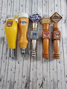 Widmer Brothers Beer Tap Handle Lot Of 5 Hefeweizen Snow Plow Wheat - Picture 1 of 4