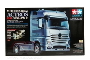 Tamiya 56335 1/14 Scale RC Tractor Truck Kit Mercedes-Benz Actros 1851 Gigaspace - Picture 1 of 2