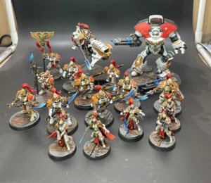Warhammer 40K - Adeptus Custodes - Bemalt - Telemon, Sisters, Vertus Praetor - Bild 1 von 8