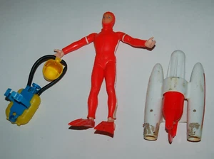 Mattel Sea Devils Commander Chuck Carter Scuba Diver Actionfigur - Bild 1 von 13