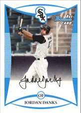 2008 Bowman Draft Prospects White Sox Baseball Card #BDPP11 Jordan Danks DP