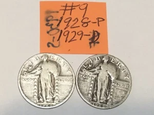 Standing Liberty Quarters: 1928-P & 1929-S, FREE Shipping - Picture 1 of 2