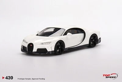 BUGATTI CHIRON SUPER SPORT WHITE - TOPSPEED TS0439 1/18 - Image 1 of 4