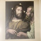 Titian, The Tribute Money, Dresden Gallery 19Thc Etching 6.5X5? Antique Aquatint