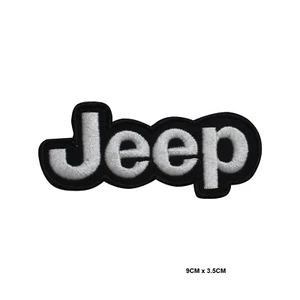 Jeep Iron/Sew On Patch Embroidered Badge Applique  For Clothes - Picture 1 of 2