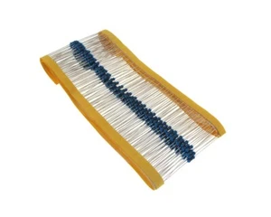 Resistencia de película metálica 1/4W 100K ohm - Paquete de 200 - Imagen 1 de 1