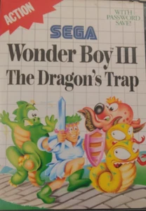 Wonder Boy III (1989) Sega Master System (módulo, caja, manual) funcionando bien en caja - Imagen 1 de 4