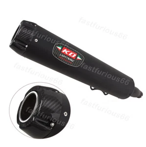 For Haojue TR300 TBR 2022-2023 Motorcycle Exhaust Mufflers Pipe Steel Carbon Tip - Picture 1 of 7