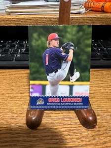 2024 Stars of USPBL Baseballkarte Greg Loukinen Birmingham Bloomfield Beavers - Bild 1 von 2