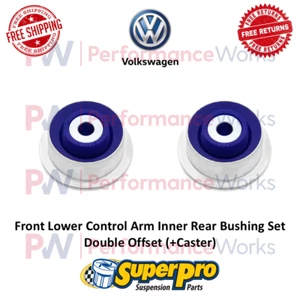 Superpro Front Lower Control Arm Inner Rear Bushing Set For Volkswagen Tiguan - Picture 1 of 7
