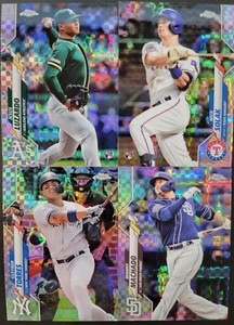 2020 TOPPS CHROME  X-FRACTOR - RC - COMPLETE YOUR SET PYC PICK CHOOSE CARD