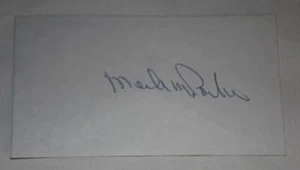 Sobre de papel firmado con autógrafo Merle Porter nombre completo Kansas City Monarchs - Imagen 1 de 3