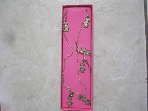 UNDERCOVER COLLANA VICTORIA'S SECRET GIRL WITH ORSACCHIOTTO & ORECCHINI ABBINATI Toni Oro