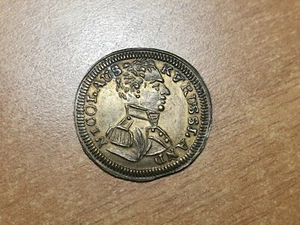 RUSIA RUSSIA ZAR CZAR NICOLAS I NICHOLAS I JETON RECHENPFENNIG 19 mm - Picture 1 of 2