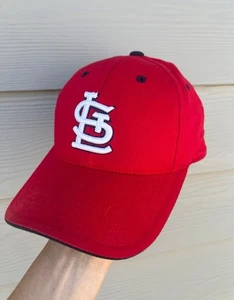St Louis Cardinals Red Strapback Hat Twins Enterprise - Picture 1 of 9