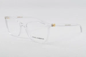 Dolce & Gabbana Eyeglasses DG5026 3133 Crystal, Size 54-17-140 - Picture 1 of 5