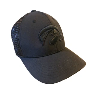 Baseballmütze Kappe Iowa Hawkeyes komplett schwarz bestickt Hawkeye Iowa - Bild 1 von 12