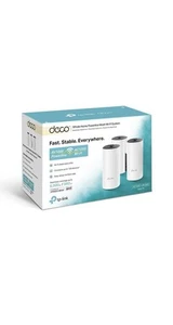 TP-LINK (DECO P9) Dual Band AC1200 Whole-Home Hybrid Mesh Wi-Fi System with Powe - Picture 1 of 1