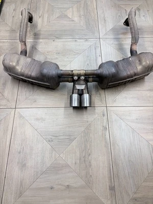 Porsche Cayman S 3.4 2013-2016 sistema de escape completo menos de 20 k millas Foto 1 de 4