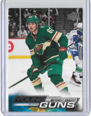 2022-23 Upper Deck Hockey Young Guns Mitchell Chaffee Minnesota Wild - Image 1 of 2