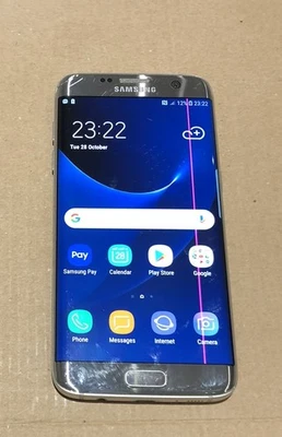 Samsung Galaxy S7 Edge 32GB - Rose Gold - Screen Burn - Image 1 of 4